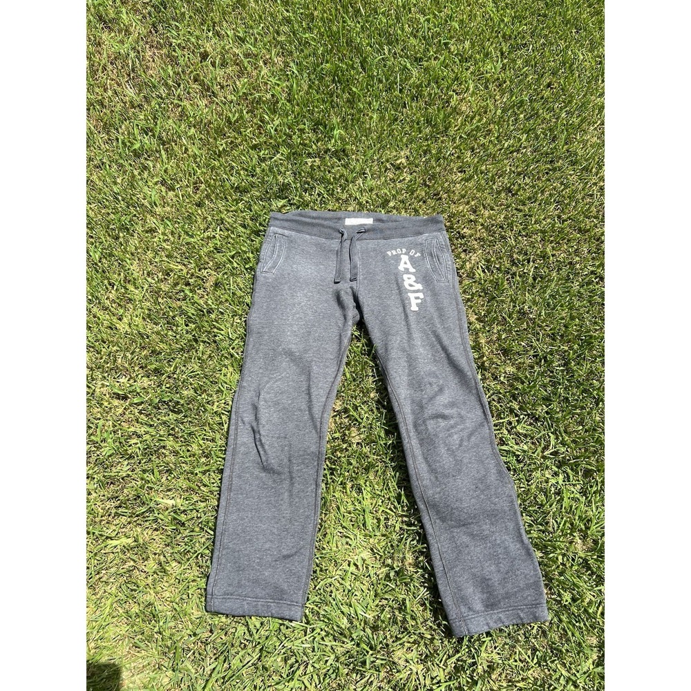 Vintage Y2K Abercrombie & Fitch Women's size Medium Grey Sweatpants